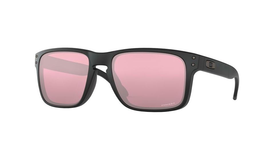 Oakley Holbrook Sunglasses - Men's, Matte Black Frame, Prizm Dark Golf Lenses, OO9102-9102K0-55