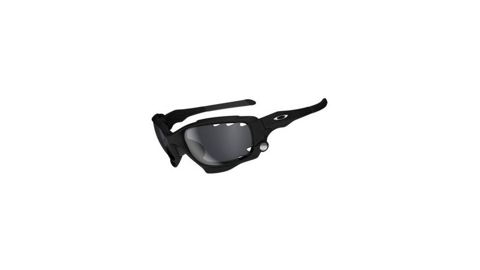 Oakley Jawbone Single Vision Prescription Sunglasses - Matte Black Frame 04-207
