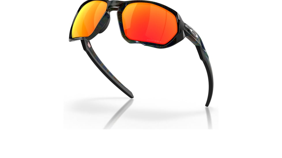 Oakley OO9019A Plazma A Sunglasses - Men's, Dark Galaxy Frame, Prizm Ruby Lens, Asian Fit, 59, OO9019A-901919-59