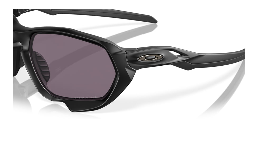 Oakley OO9019A Plazma A Sunglasses - Mens, Matte Black Frame, Prizm Grey Lens, Asian Fit, 59, OO9019A-901901-59