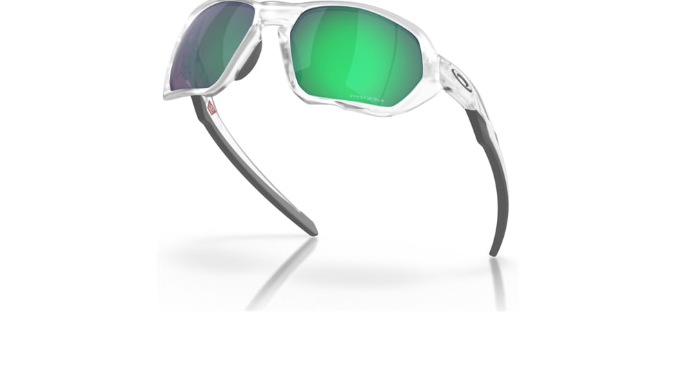 Oakley OO9019A Plazma A Sunglasses - Mens, Matte Clear Frame, Prizm Jade Road Lens, Asian Fit, 59, OO9019A-901918-59
