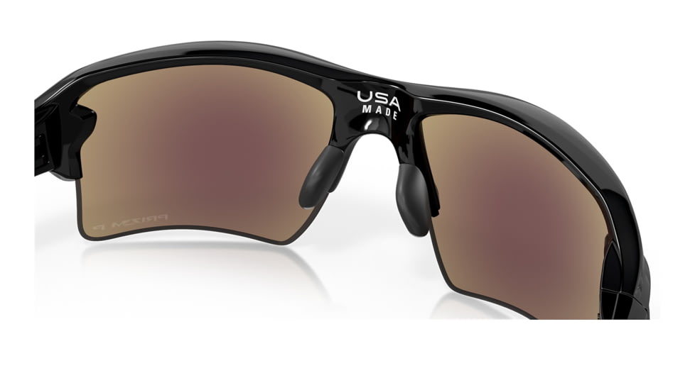 Oakley OO9188 Flak 2.0 XL Sunglasses - Mens, Polished Black Frame, Prizm Sapphire Irid Polarized Lens, 59, OO9188-9188F7-59