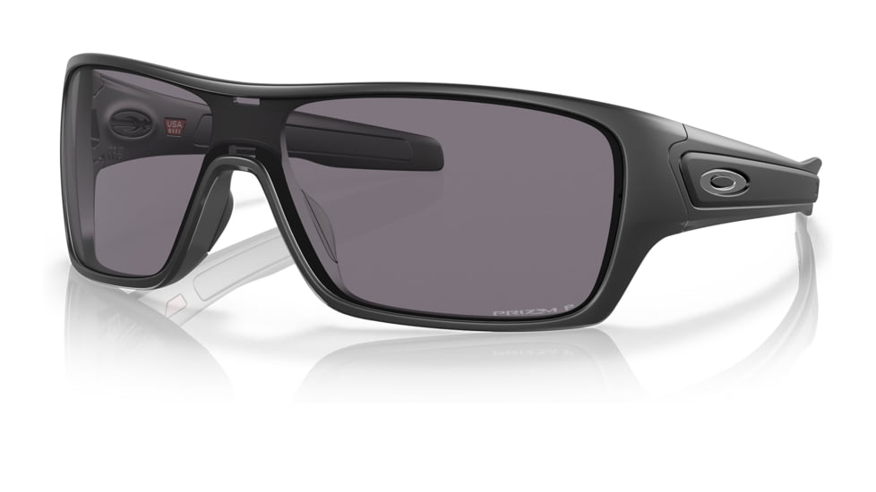 Oakley OO9307 Turbine Rotor Sunglasses - Mens, Matte Black Frame, Prizm Grey Polarized Lens, 32, OO9307-930728-32