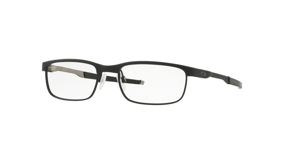 Oakley Steel Plate OX3222 Eyeglass Frames 322201-52 - Powder Coal Frame