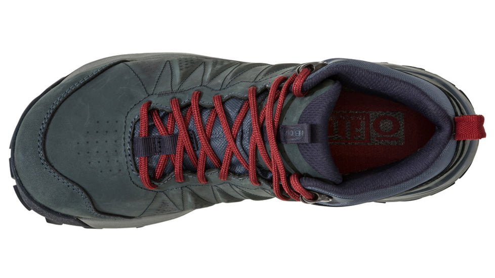 Oboz Sypes Mid Leather B-DRY Hiking Shoes - Womens, Slate, 5.5, Medium, 77102-Slate-Medium-5.5
