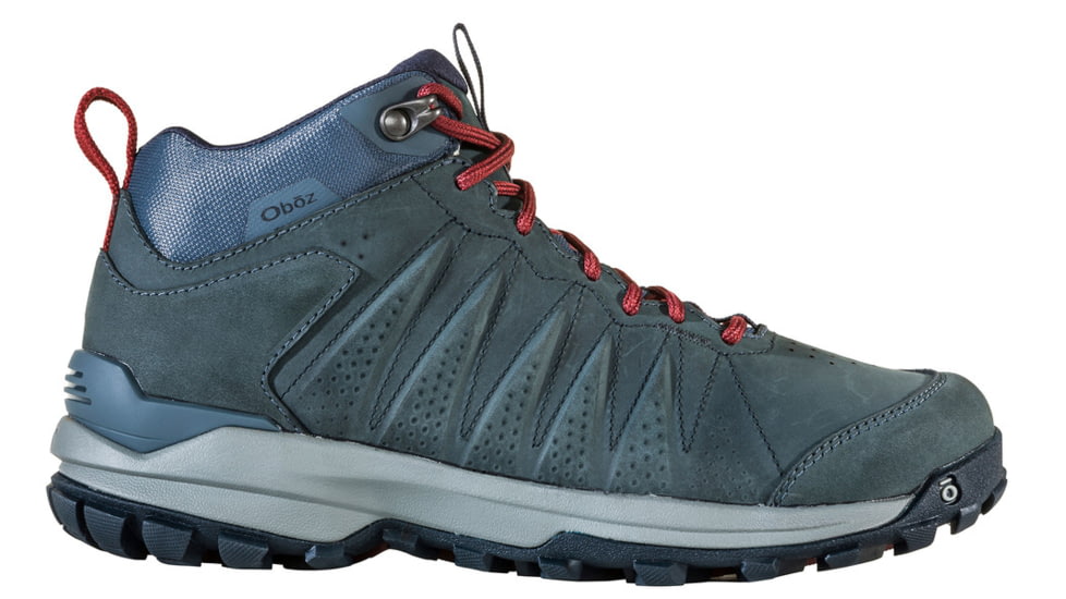 Oboz Sypes Mid Leather B-DRY Hiking Shoes - Womens, Slate, 5.5, Medium, 77102-Slate-Medium-5.5