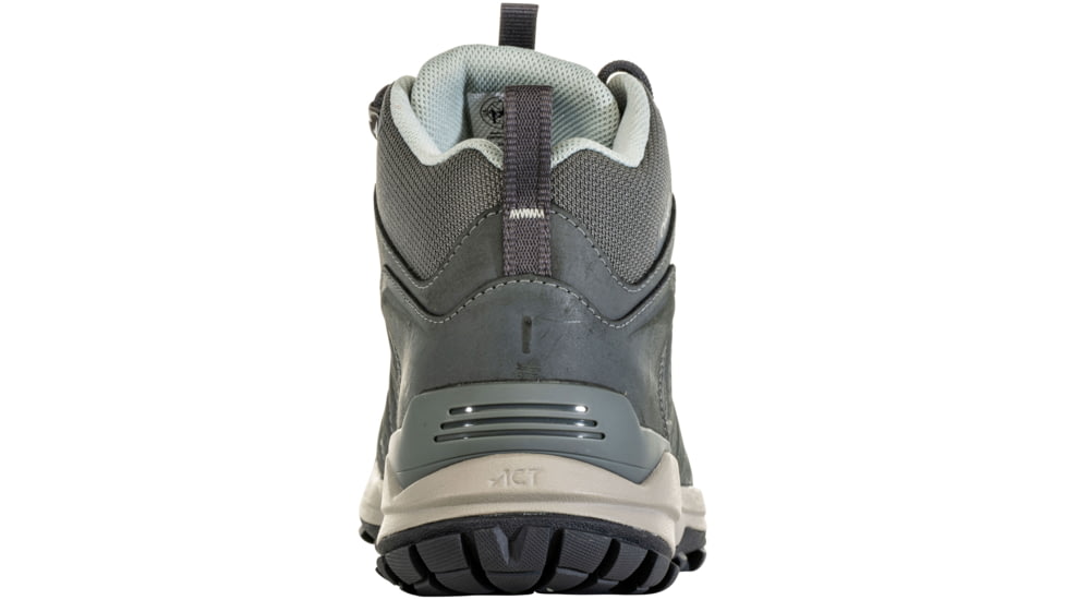 Oboz Sypes Mid Leather B-Dry Medium Hiking Shoes - Womens, Dark Sage, 9.5, 77102-Dark Sage-Medium-9.5