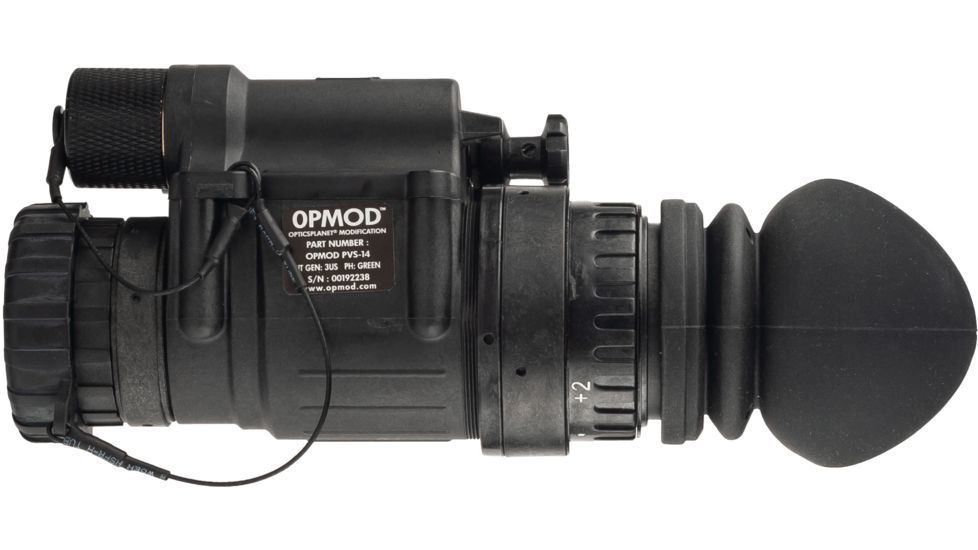 OPMOD Limited Edition GEN 3 PVS-14 Pinnacle Night Vision Monocular,Green Phosphor,Charcoal, OPMODPVS14G