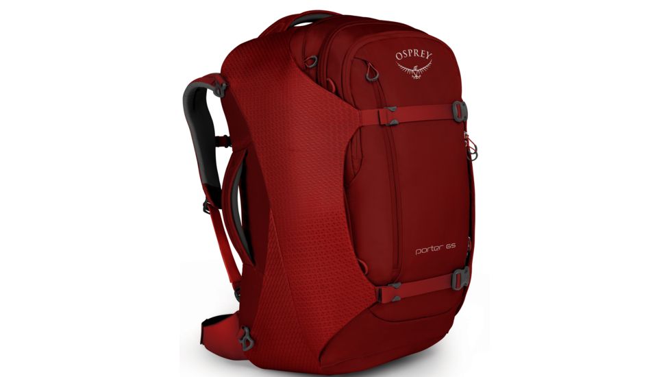 Osprey Porter 65 Gear Hauler Backpack, Diablo Red, O/S, 10001110