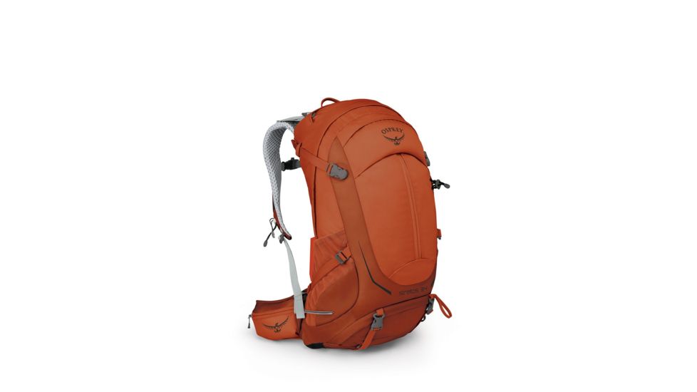 Osprey Stratos 34 Hiking Backpack, Sungrazer Orange, S/M, 10001847