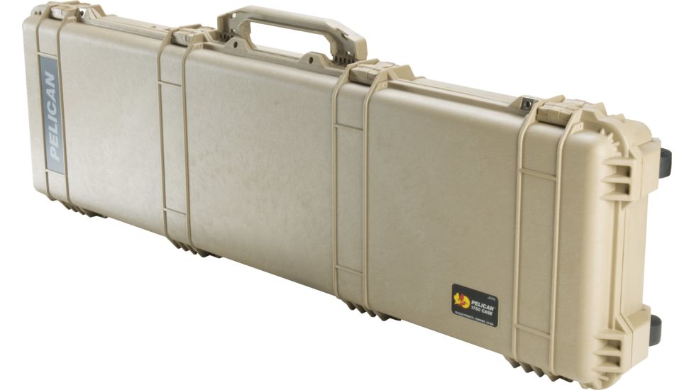 Pelican 1750 Protector Long Case, Foam, Desert Tan, 017500-0000-190