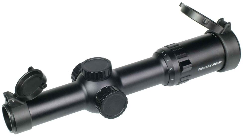Primary Arms 1-6X24mm Gen III Rifle Scope, 30mm Tube, Second Focal Plane, ACSS 5.56 / 5.45 / .308 Reticle, Matte, Black, PA1-6X24SFP-ACSS-5.56
