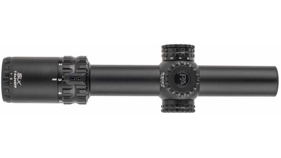 Primary Arms SLx 1-6x24mm Rifle Scope, 30mm Tube, Second Focal Plane, ACSS Aurora, Black, 610182