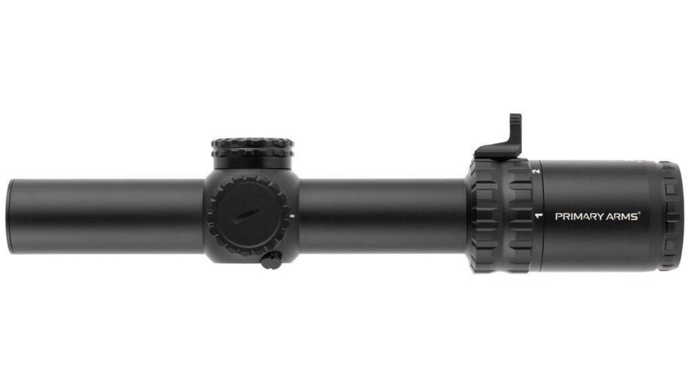 Primary Arms SLx 1-6x24mm Rifle Scope, 30mm Tube, Second Focal Plane, ACSS Nova Fiber Wire Reticle, Black, 610183