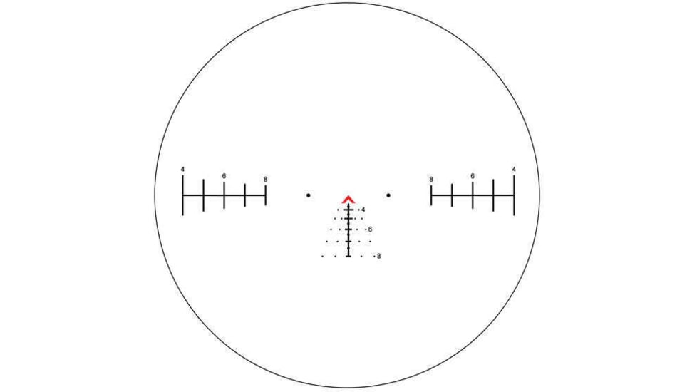 Primary Arms SLx 1-6x24mm Rifle Scope, Second Focal Plane, ACSS Aurora 5.56-Yard, Black, 610180