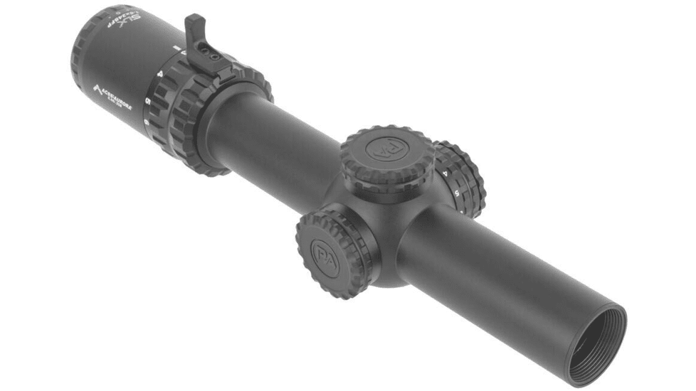 Primary Arms SLx 1-6x24mm Rifle Scope, Second Focal Plane, ACSS Aurora 5.56-Yard, Black, 610180