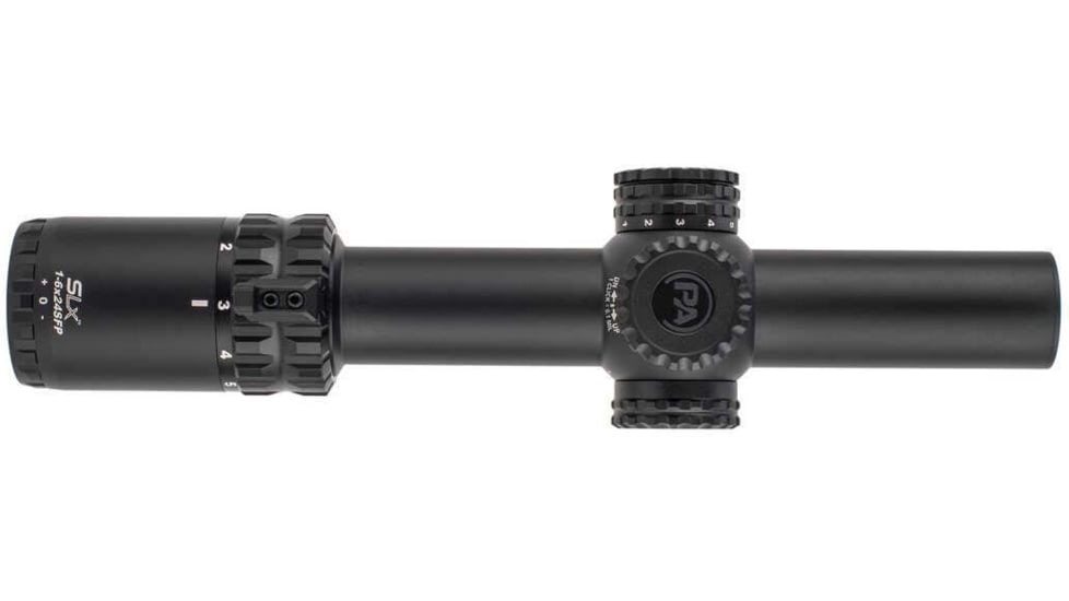Primary Arms SLx 1-6x24mm Rifle Scope, Second Focal Plane, ACSS Aurora 7.62-Yard, Black, 610181