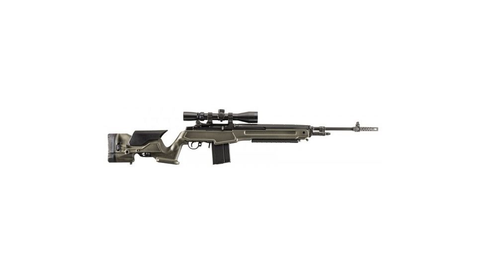 EDEMO Pro Mag Archangel M1A Precision Stock for Springfield M1A,Olive Drab -img-0