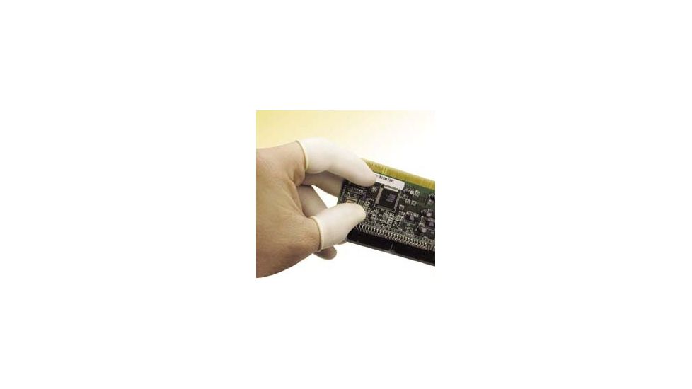 QRP Qualatrile ISO Class 5 Nitrile Antistatic Finger Cots, QRP 9CL