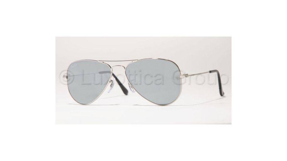 Ray-Ban Aviator Large Metal Sunglasses RB3025 003/40-6214 - Silver Crystal Gray Mirror