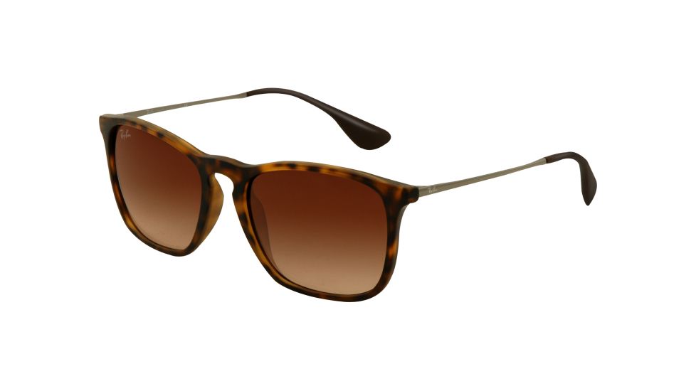 Ray-Ban CHRIS RB4187 Single Vision Prescription Sunglasses | 5 Star 