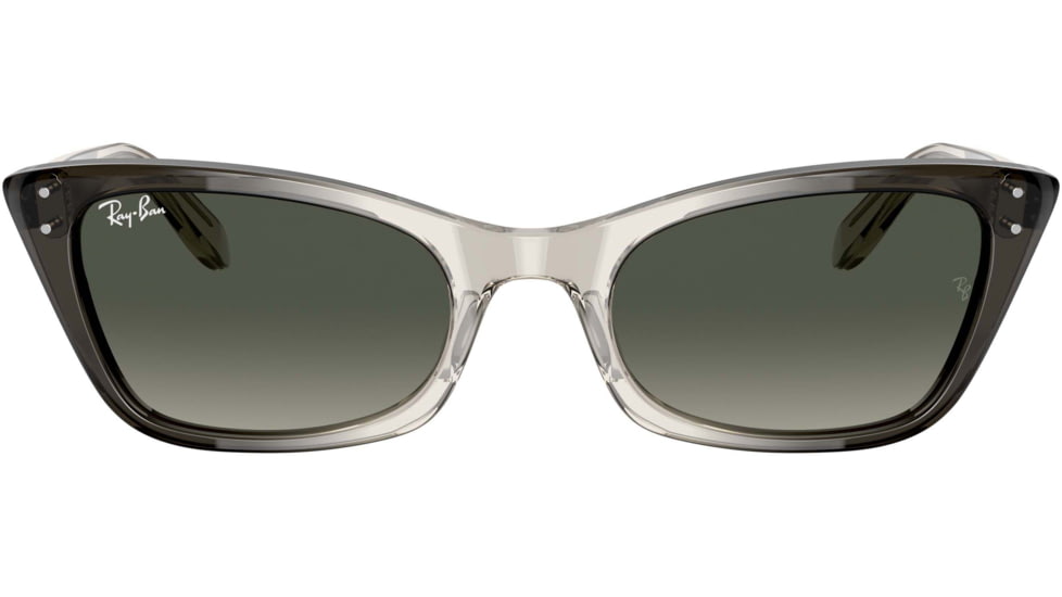 Ray-Ban Lady Burbank RB2299 Sunglasses, Grey Gradient Lenses, Transparent Gray, 52, RB2299-134071-52