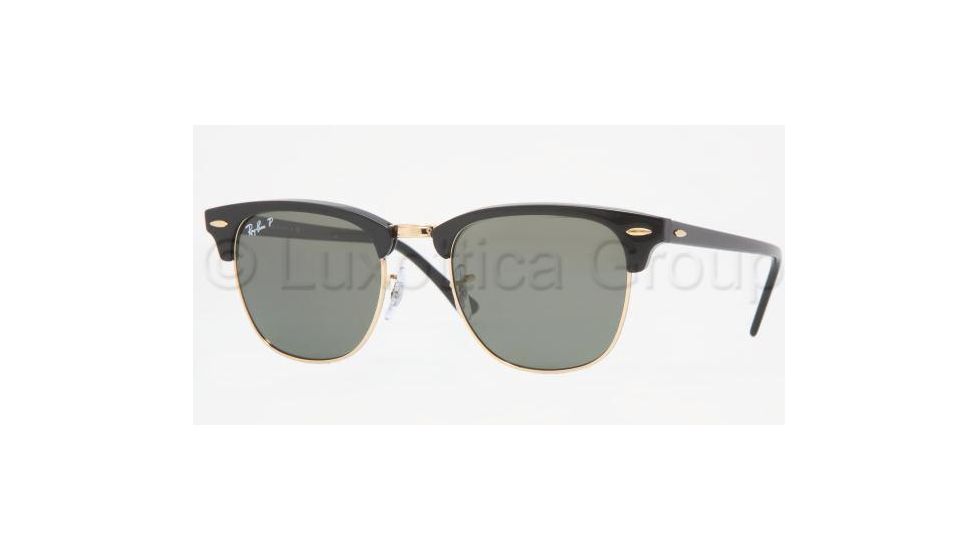Ray-Ban RB 3016 Sunglasses Styles - Black Crystal Green P Frame / Polarized 49 mm Diameter Lenses, 901-58-4921