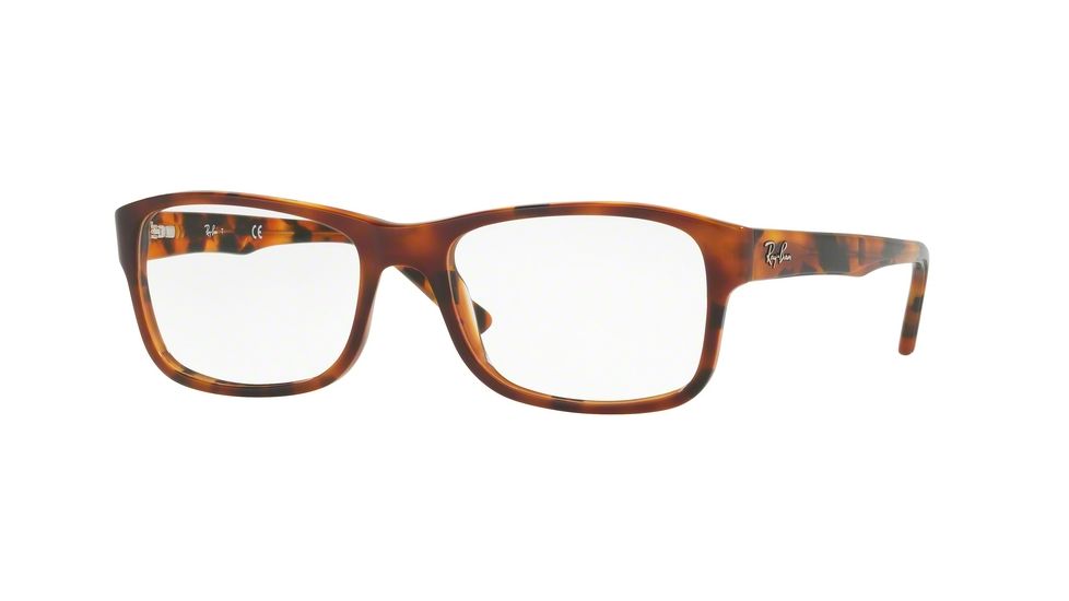 Ray-Ban RX5268 Eyeglass Frames 5675-50 - Top Brown Havana/yellow Havana Frame