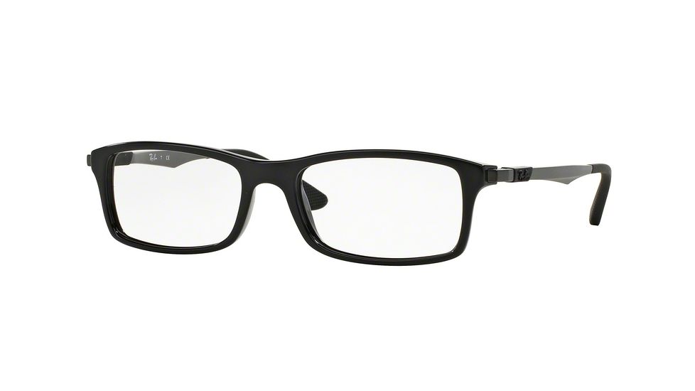 Ray-Ban RX7017 Eyeglass Frames 2000-52 - Shiny Black Frame