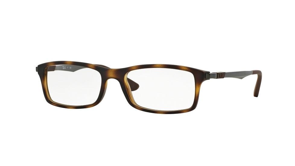 Ray-Ban RX7017 Eyeglass Frames 2012-56 - Dark Havana Frame