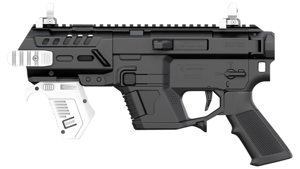 Recover Tactical P-IX AR Platform Conversion Kit, Without Brace, Glock, Picatinny Mounts, Black Polymer, PIXB-01