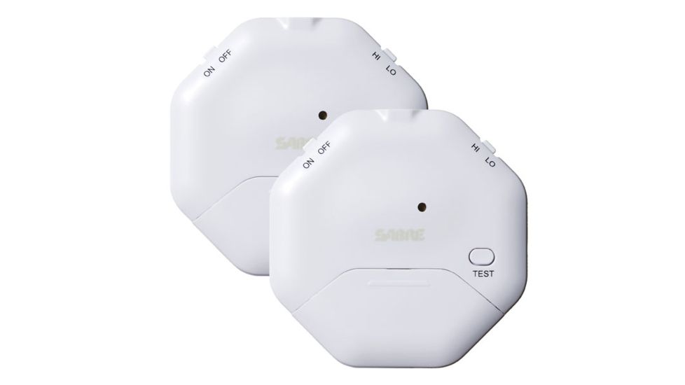 Sabre Slim Glass Break Alarm - 2 pack, White HS-GA2