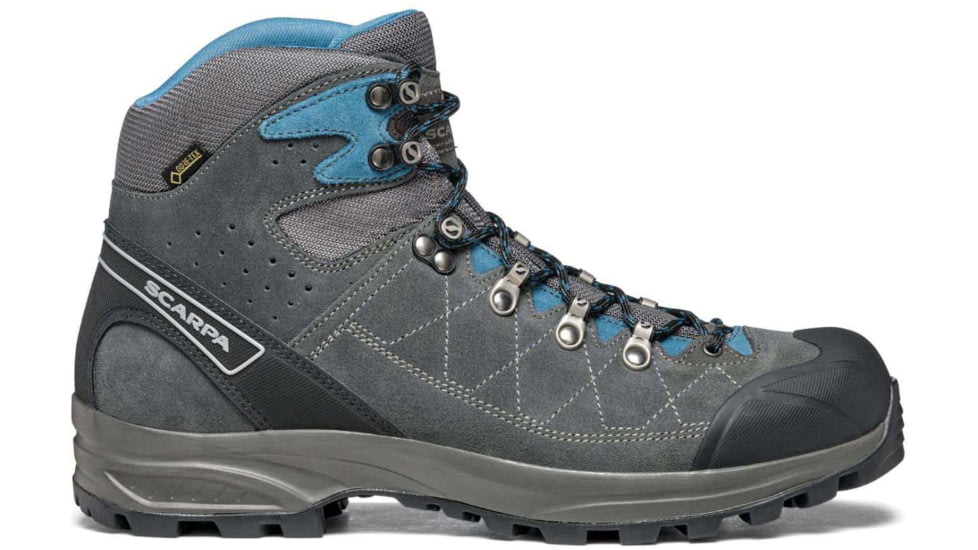 EDEMO Scarpa Kailash Trek GTX Hiking Shoes , Wide- Men's, Shark Grey/Lake B-img-0