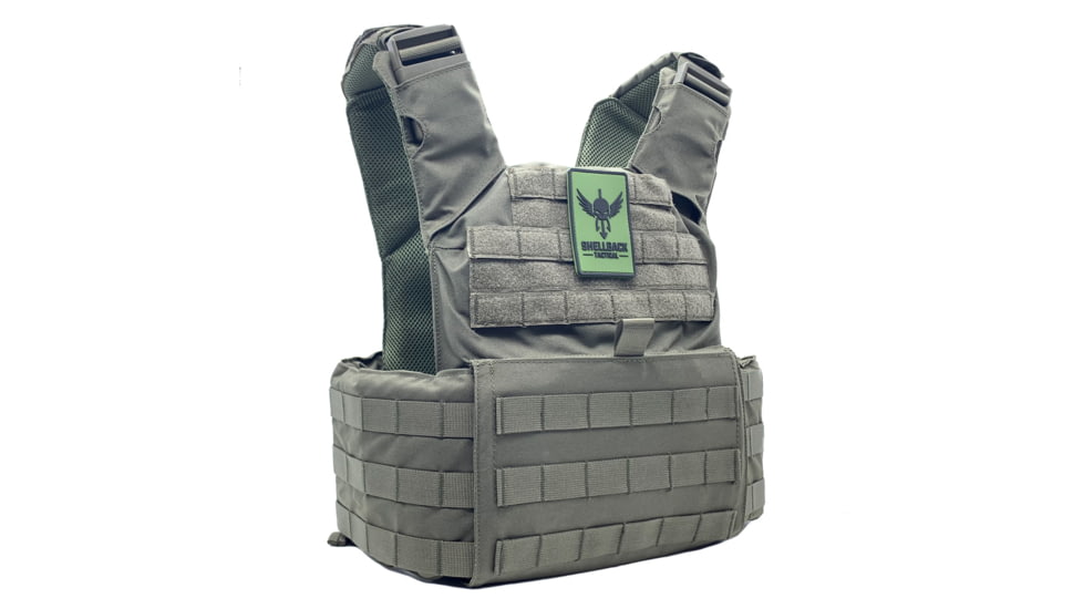 Shellback Tactical Skirmish Plate Carrier, Shooter and SAPI, Ranger Green, One Size, SBT-9020-RG