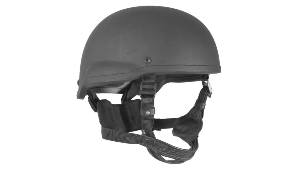 Shellback Tactical Tactical Level IIIA ACH Mid Cut BOA Ratcheting Ballistic Helmet, Black, Small, NSN N, SBT-501MC-BK-SM