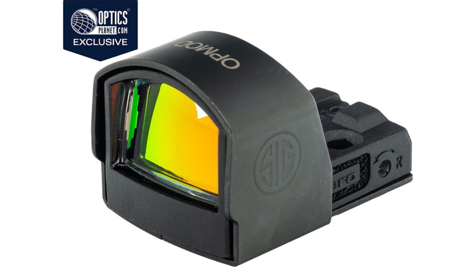 SIG SAUER OPMOD Romeozero Reflex Red Dot Sight, 6 MOA, Black, SOR01605