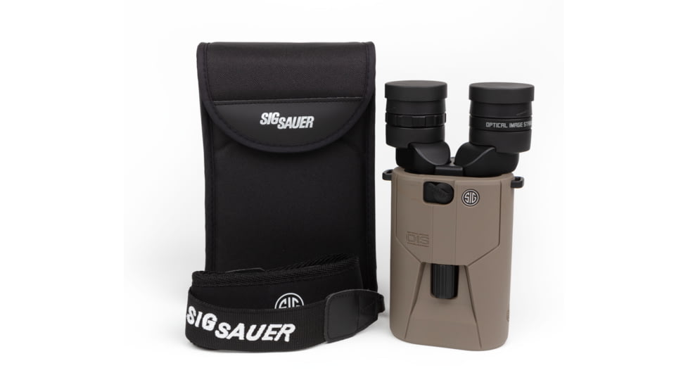 DEMO, SIG SAUER ZULU6 HDX OIS 12x42mm Schmidt-Pechan Prism Binocular, FDE, SOZ6WP12