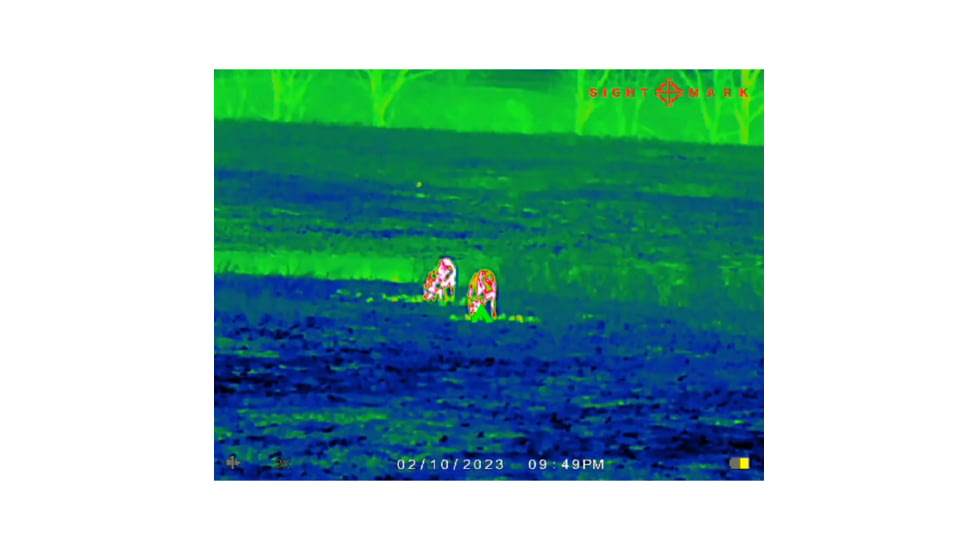 SightMark Wraith Mini 2-16x35mm Thermal Rifle Scope, 1024x768 OLED Display, 384x288 Sensor Resolution, SM17001