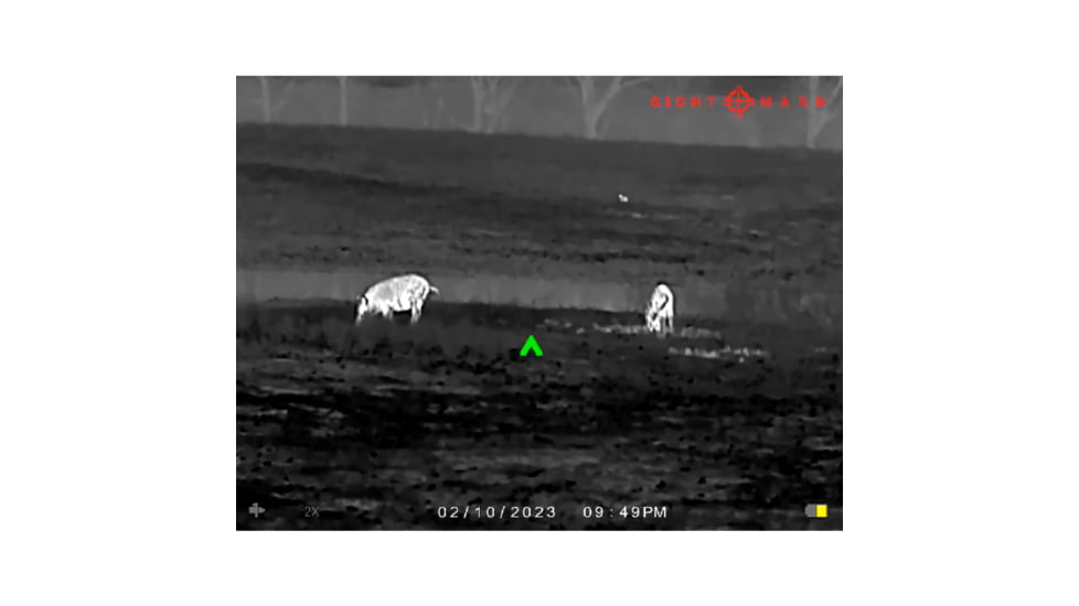 SightMark Wraith Mini 2-16x35mm Thermal Rifle Scope, 1024x768 OLED Display, 384x288 Sensor Resolution, SM17001