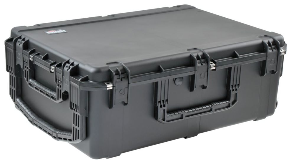 SKB Cases I Series Injection Molded Watertight &amp; Dust Proof Case w/wheels, Black, 34.50in x 24.50in x 12.75in 3I-3424-12BE