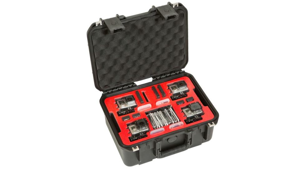 SKB Cases iSeries 4 GoPro Camera Case, Dual Layer, Black 3i-1309-6GP4