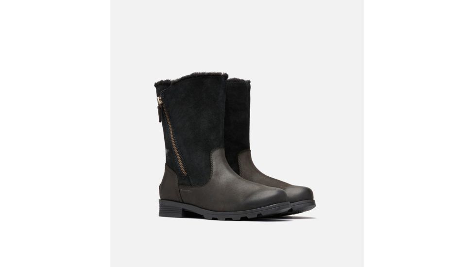 sorel emelie foldover black
