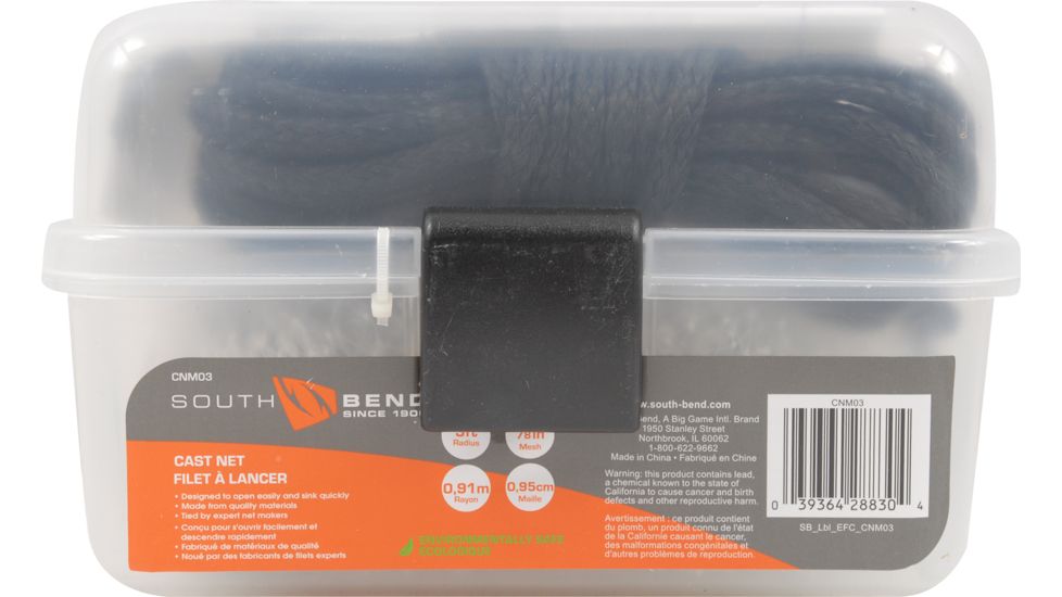 South Bend Monofilament Cast Net Free Shipping over 49!