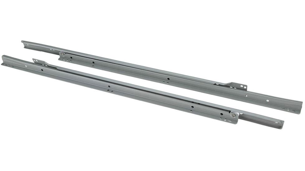 Steelex Eurostyle SelfClosing Drawer Slides, Grey Free Shipping