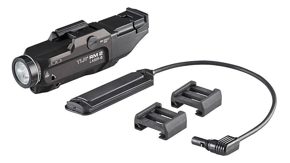Streamlight TLR RM2 Rail Mounted Weapon Light w/ Green Laser