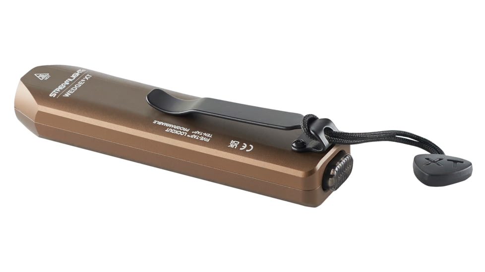 Streamlight Wedge XT LED Flashlight, USB-C Rechargeable, White, 500 Lumens, Coyote, 88813