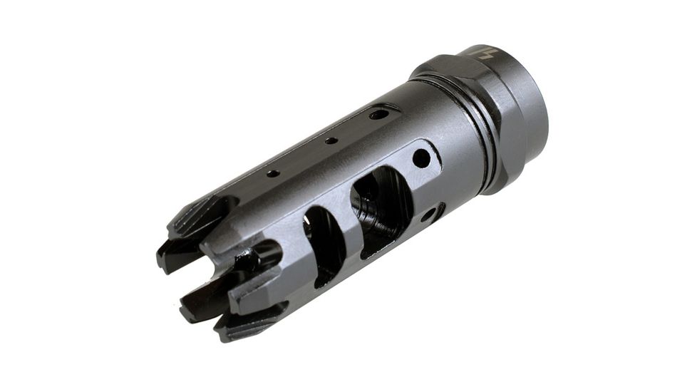 Strike Industries King Comp With Dual Chamber Design To Reduced Recoil, For .308/7.62 Caliber, Black SI-KingComp-308/7.62