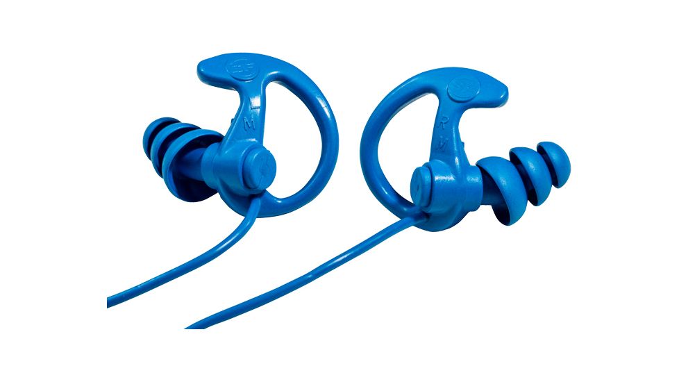 SureFire Sonic Defender Cobalt Max Earplugs, Blue,