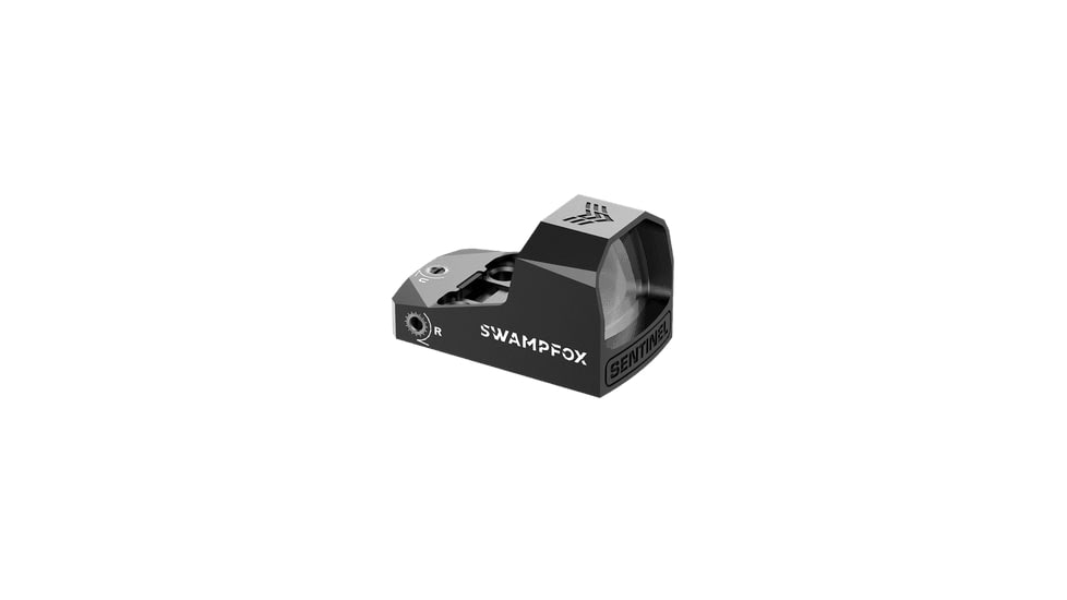 Swampfox Sentinel Ultra Compact Micro Green Dot Sight, 1x16mm, 3 MOA Green Dot Reticle, Auto Brightness, Black, SNL00116-GD