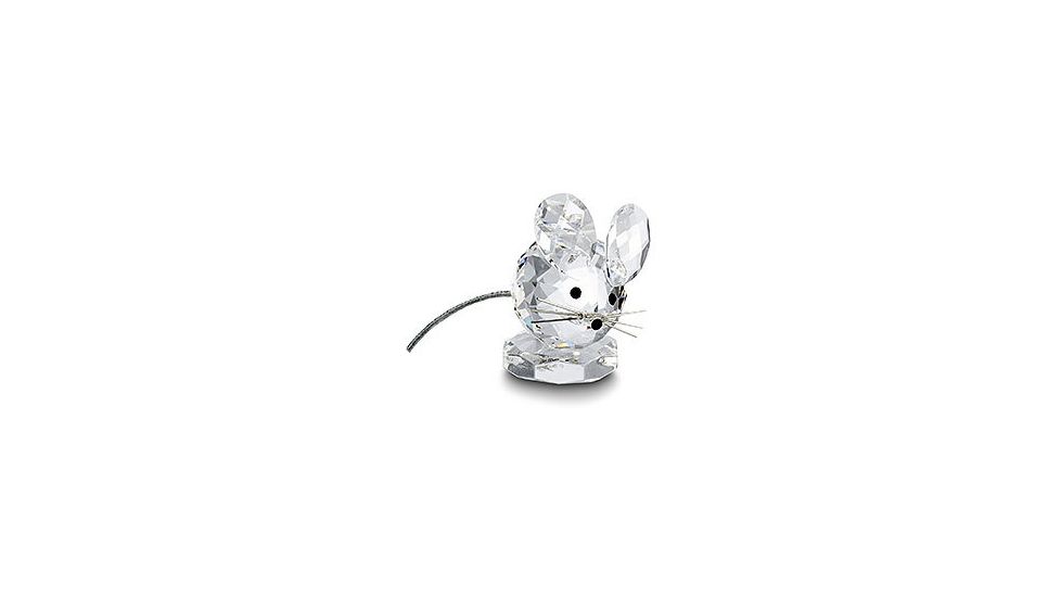 swarovski mouse with metal tail
